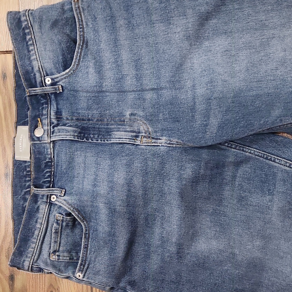 Everlane Ecocore Sustainable Cheeky Jean Organic Cotton Ankle Straight Preppy 31 - Picture 3 of 5
